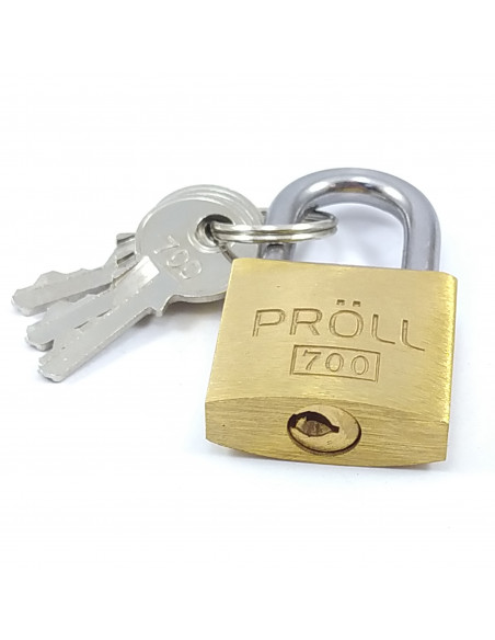 Candado de bronce medium  48gr 25 mm