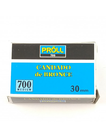Candado de bronce medium  70gr 30 mm