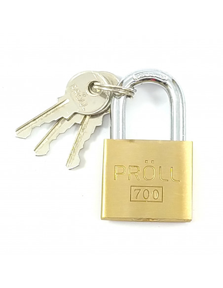 Candado de bronce medium  70gr 30 mm