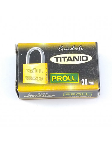 Candado Titanio Proll 30mm
