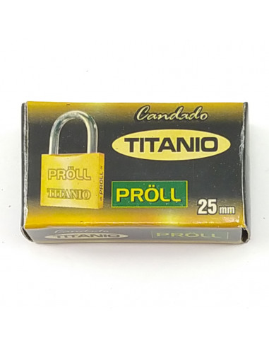 Candado Titanio Proll 25mm