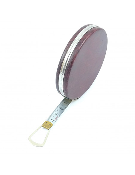 Cinta 1501 de 15mt milimetreda cromada forrocuerin