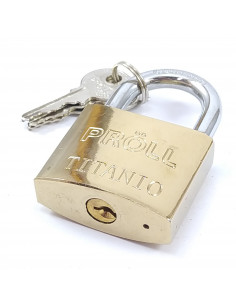 Candado Titanio Proll 50mm 2