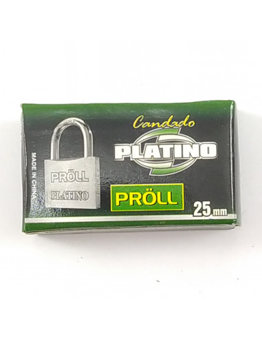 Candado Platino Proll 25 mm