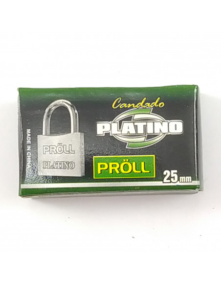 Candado Platino Proll 25 mm
