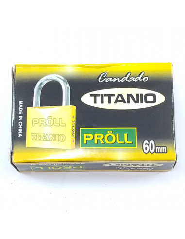 Candado Titanio Proll 60mm