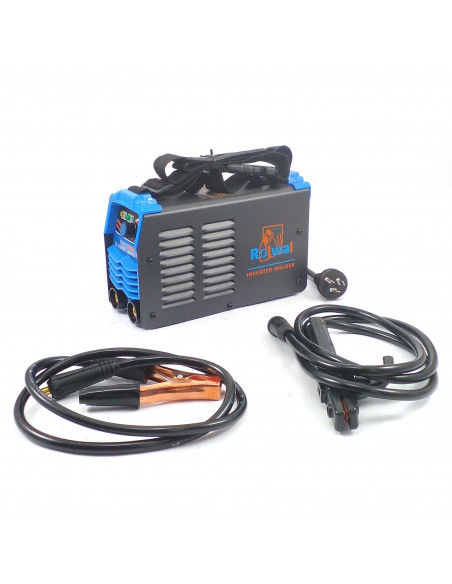 Soldadora inverter 220v 20-120amp hasta 3,25mm rendim.60%