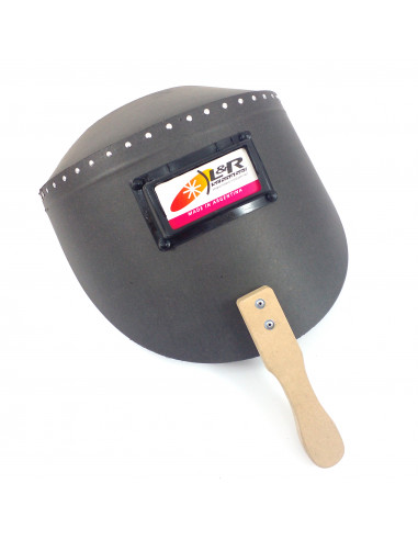 Pantalla de fibra con mango exterior