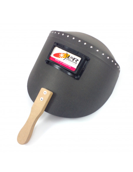 Pantalla de fibra con mango exterior