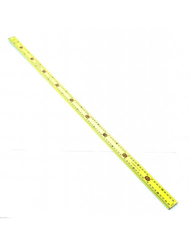 Reglas mp1000 1m plastico p/comercio...