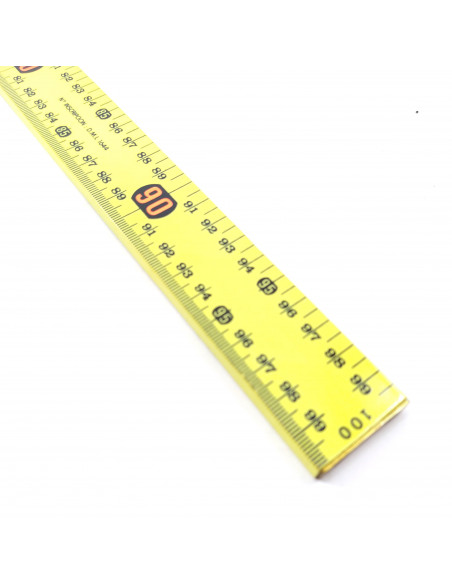 Reglas mp1000 1m plastico p/comercio modista