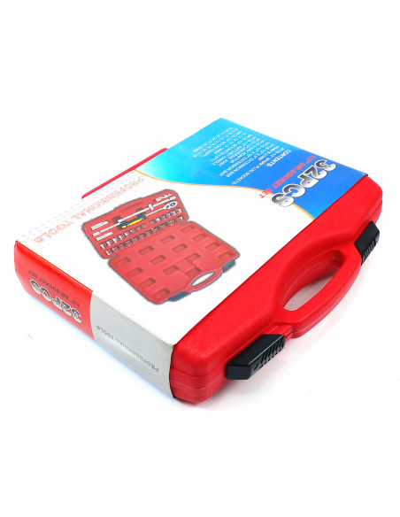 Set bocallaves encastre 1/2 32 piezas