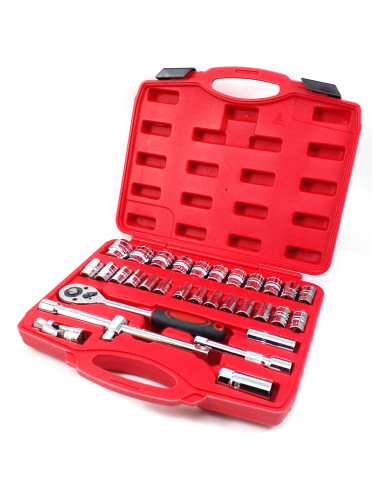 Set bocallaves encastre 1/2 32 piezas