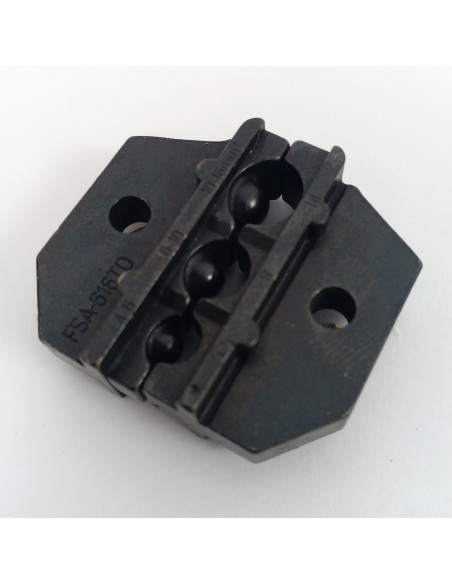 Pinza indentar preaislados, punteras y term cobre