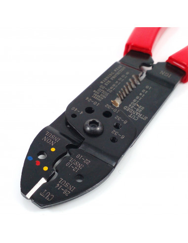 Pinza term. corte y pelado de...