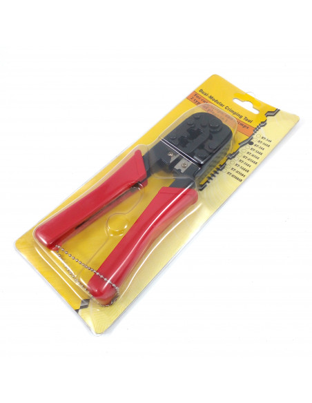 Pinza indent. p/telef.y comp RJ11/12 Y RJ45