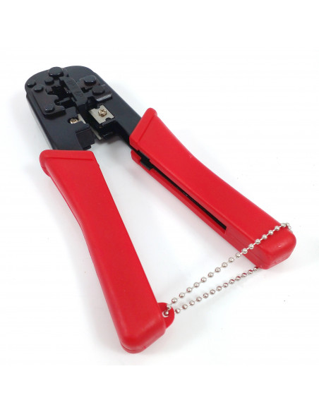 Pinza indent. p/telef.y comp RJ11/12 Y RJ45