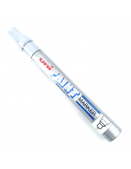 Marcador a fibra PX20 plata