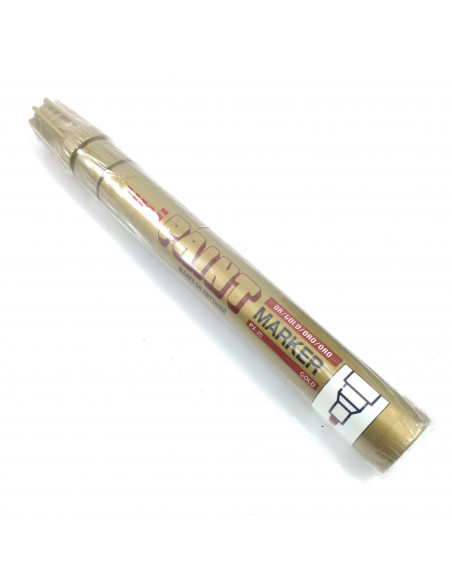 Marcador a fibra PX20 oro