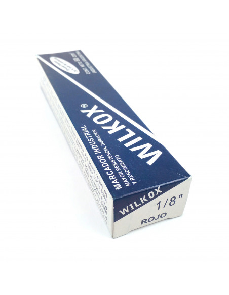 Marcador industrial 1/8 - 60cm3 rojo