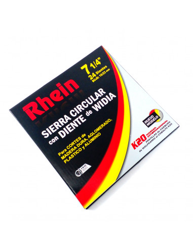 Sierra punta widia 71/4 x 16/22mm x 24