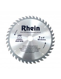 Sierra punta widia 71/4 x...