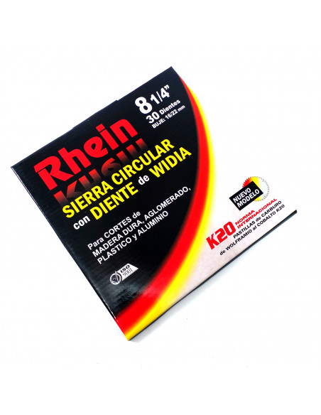 Sierra punta widia 81/4 x 16/22mm x 30