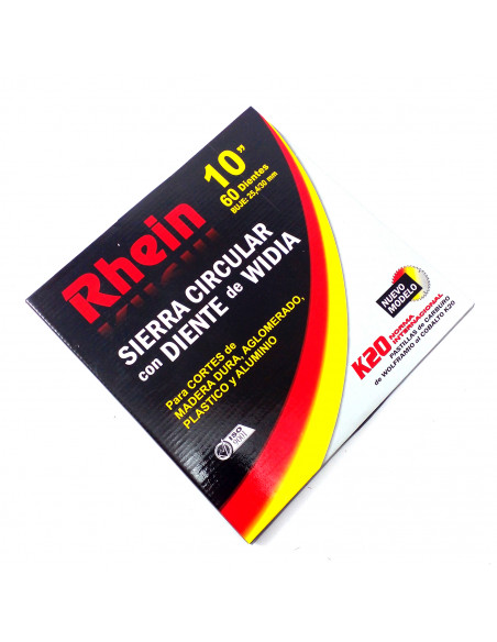 Sierra punta widia  10 x 25.4 mm x 60