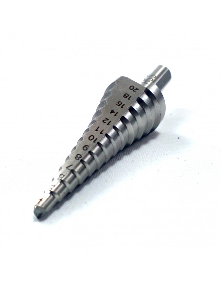 Mechas escalonadas de 4 mm a 20 mm