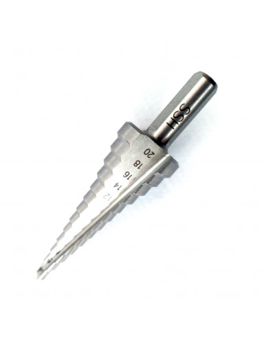 Mechas escalonadas de 4 mm a 20 mm