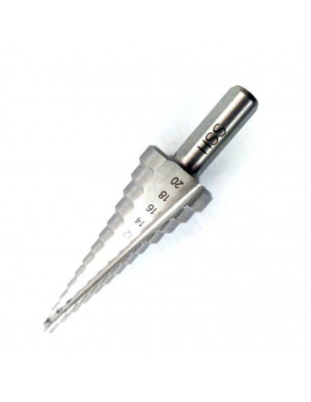 Mechas escalonadas de 4 mm a 20 mm