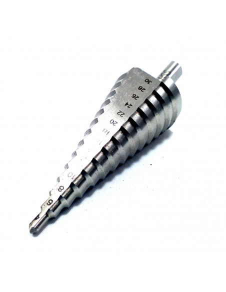 Mechas escalonadas de 4 mm a 30 mm