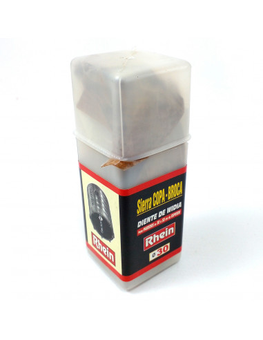 Sierra copa-broca diente widia 30mm