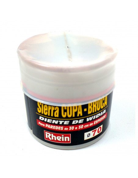 Sierra copa-broca diente widia 70mm