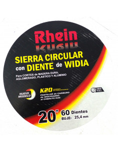 Sierra punta widia 20x 25.4... 2