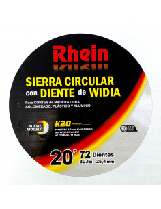 Sierra punta widia 20x 25.4... 2