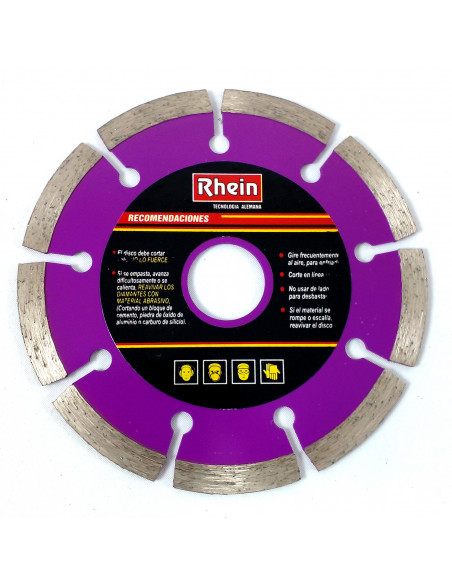 Disco diamantado segmentado 4,5