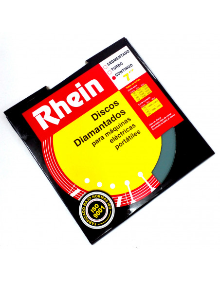 Disco diamantado continuo 7