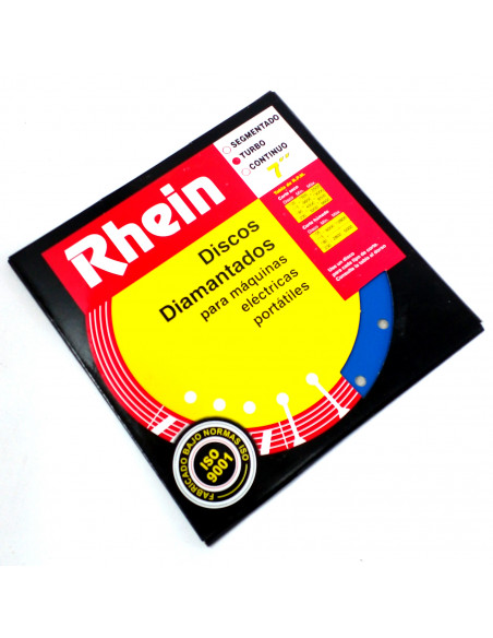 Disco diamantado turbo 7