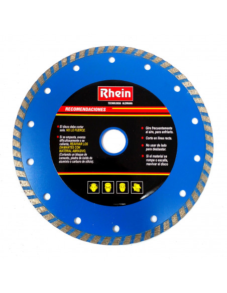 Disco diamantado turbo 7