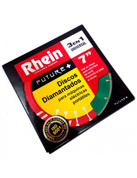 Disco diamantado 3 en 1 rhein 7
