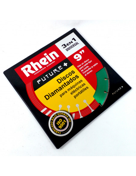 Disco diamantado 3 en 1 rhein 9