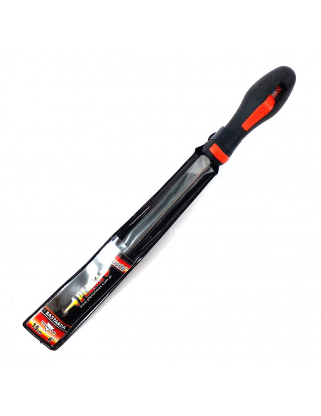 Limas triangulares con mango bastarda  15cm