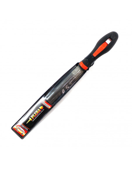 Limas media caña con mango entrefina 15cm