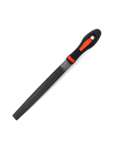 Limas media caña con mango entrefina 15cm