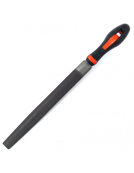 Lima media caña con mango entrefina  25 mm