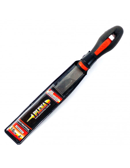 Limas planas con mango entrefina 10 cm