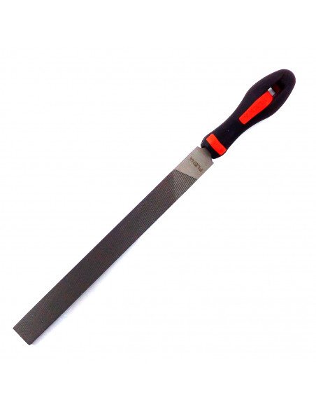 Limas planas con mango entrefina 25cm