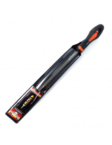 Limas redondas con mango bastarda  20cm