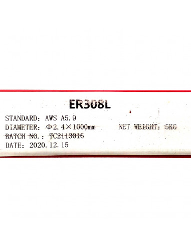 Kg.varillas de acero inoxidable...